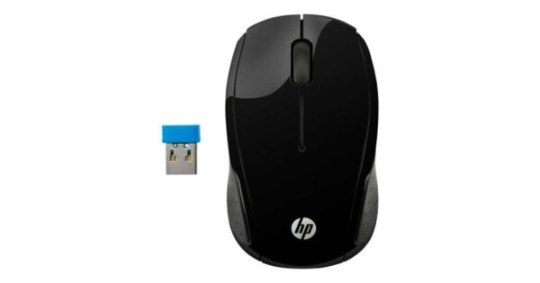 HP 200 Black Wireless Mouse